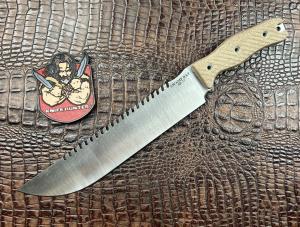 Sawmandu Survival Knife by Swamp Rat Knife Works