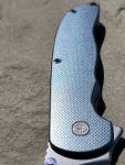 Grimsmo Norseman Ice Blue Folding Knife #3700
