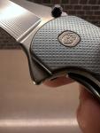 Grimsmo Norseman Ice Blue Folding Knife #3700