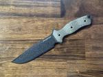 Busse Combat Rodent 6 Knife with Black Micarta