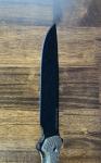 Busse Combat Rodent 6 Knife with Black Micarta