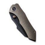 WE Knife High-Fin Bronze Titanium Pocket Knife