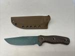 Busse Swamp Rat Ratmandu RMD Moss Green Knife