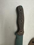 Busse Swamp Rat Ratmandu RMD Moss Green Knife