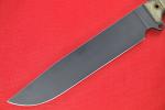 Busse Combat SHBM Black Blade with Micarta Handle