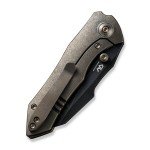 WE Knife High-Fin Bronze Titanium Pocket Knife