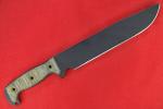 Busse Combat SHBM Black Blade with Micarta Handle
