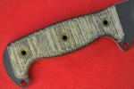 Busse Combat SHBM Black Blade with Micarta Handle