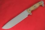 Busse ASH2 Saber Ground Knife with Black Handle