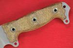 Busse ASH2 Saber Ground Knife with Black Handle
