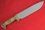 Busse ASH2 Saber Ground Knife with Black Handle