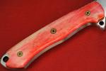 Busse Urban Grudge Knife with Pink Giraffe Bone