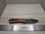 WE Banter Folding Knife with Cuibourtia Wood Handle