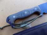 Original Jerry Busse Steel Heart Knife + Dog Tag