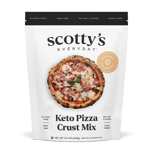 Zero Carb Keto Pizza Crust Mix - Gluten Free, Vegan