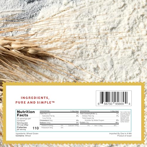 Keto-Friendly Vital Wheat Gluten Flour | High Protein, All-Natural