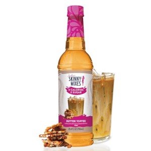 Butter Toffee Flavor Keto-Friendly Coffee Syrup - 25.4oz