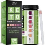Keto Test Strips - 100 Urine Ketone Strips