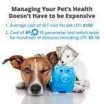 Dog & Cat Urine Test Strips, 10 Parameters