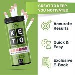 Keto Test Strips - 100 Urine Ketone Strips