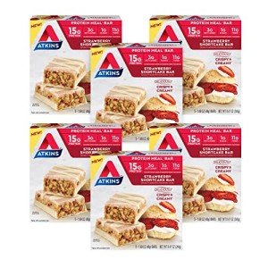 Atkins Strawberry Shortcake Protein Bars - 30 Count