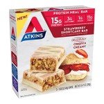 Atkins Strawberry Shortcake Protein Bars - 30 Count