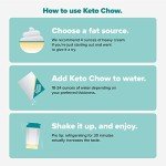Keto Chow Chocolate Peanut Butter Meal Replacement Shake