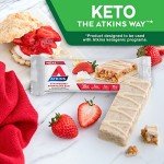 Atkins Strawberry Shortcake Protein Bars - 30 Count
