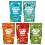 Crunchy Roasted Edamame Snacks - 5 Flavor Pack