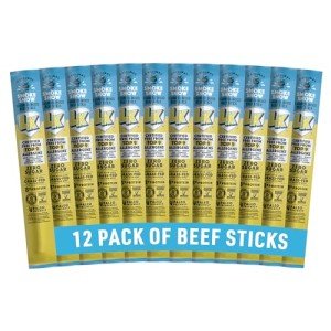 Lorissa's Kitchen Beef Jerky Snack Sticks 12-Pack