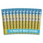 Lorissa's Kitchen Beef Jerky Snack Sticks 12-Pack