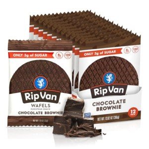 Keto-Friendly Chocolate Brownie Stroopwafels Snack