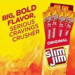 Keto-Friendly Slim Jim Smoked Beef Snack Sticks