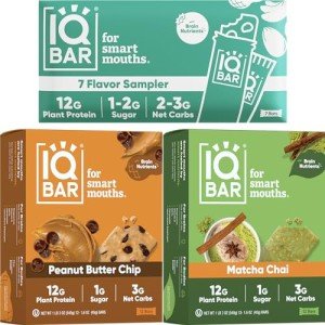 Keto Protein Bars Sampler - Peanut Butter & Matcha