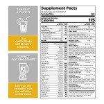 Keto Women's Meal Replacement Shake - Vanilla 15 Servings