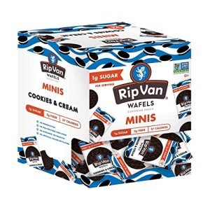 Rip Van Wafels Cookies & Cream Keto Stroopwafels