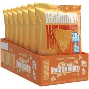 Legendary Foods Keto Nacho Protein Chips - 7 Pack