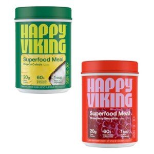 Happy Viking Greeña Colada Strawberry Protein Powder