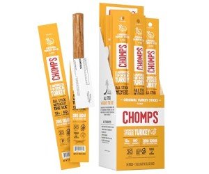 Chomps Turkey Jerky Sticks - Keto & Paleo Friendly