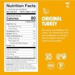 Chomps Turkey Jerky Sticks - Keto & Paleo Friendly