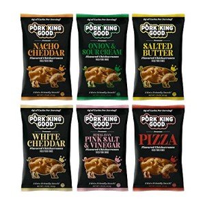 Keto-Friendly Pork Rinds Variety 6-Pack