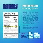 Legendary Foods Keto Cookies and Cream Snack Bars