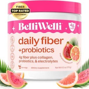 Belli Welli Daily Fiber Supplement for Digestive Health