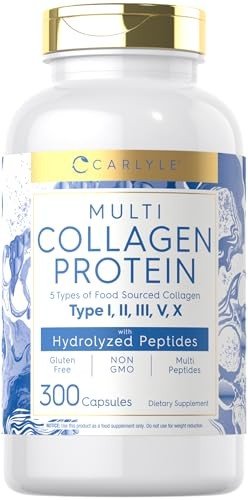 Carlyle Multi Collagen Protein Capsules | 300 Count