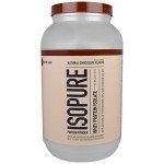 Isopure Whey Protein Isolate, Natural Chocolate Flavor, 3 lbs