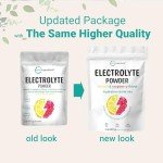 Keto-friendly Lemon Raspberry Hydration Powder - 2 lbs