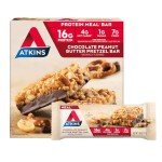 Keto-Friendly Atkins Protein Meal Bars, 5 Count