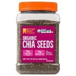 Organic Chia Seeds: Keto-Friendly, Omega-3, Non-GMO, Gluten-Free