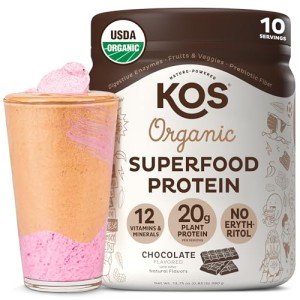 Organic Chocolate Keto Protein Powder - Low Carb Plant Based
