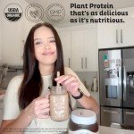 Organic Chocolate Keto Protein Powder - Low Carb Plant Based